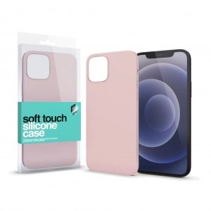 iPhone 13 Pro Max Xpro Soft Touch Szilikon tok rózsaszín