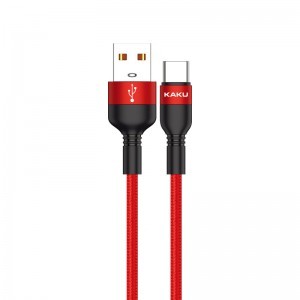 Kaku Daoge USB - USB Type-C kábel 3.2A 1.2m piros