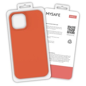 iPhone 7 Plus/8 Plus MySafe Silicone tok narancssárga