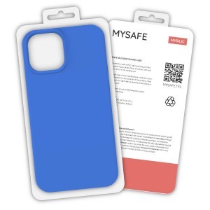 iPhone 7 Plus/8 Plus MySafe Silicone tok kék