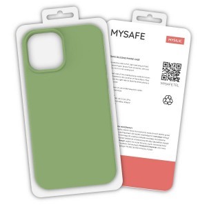 iPhone 7 Plus/8 Plus MySafe Silicone tok pisztácia