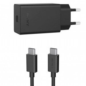 XQZ-UC1 Sony USB töltő fekete (szervizcsomag)