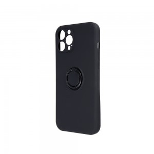 Xiaom Mi 11 Lite 4G / Mi 11 Lite 5G / 11 Lite 5G NE Finger tok hátlapi gyűrűvel fekete
