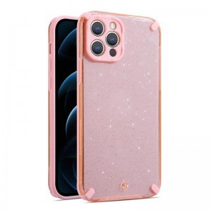 iPhone 13 Pro Max Armor Glitter tok pink