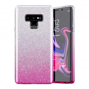 Samsung Galaxy A12 Bling flitteres tok pink