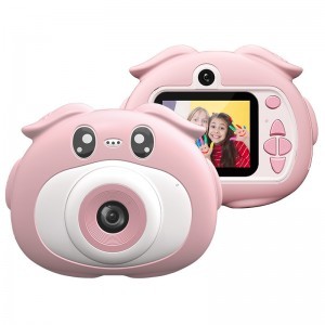Digitális fényképezőgép gyerekeknek CP01P 1080p pink