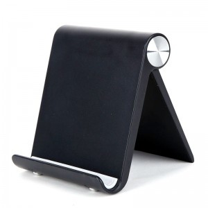 Type 2 asztali telefon vagy tablet tartó állvány fekete