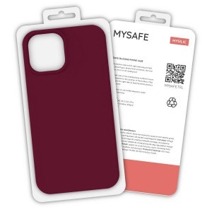 iPhone 11 MySafe Silicone tok violet