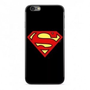 DC szilikon tok Superman logóval iPhone X / XS  fekete