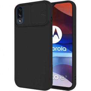 Motorola Moto G60s Nexeri Szilikon tok kameralencse védővel fekete