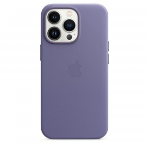 iPhone 13 Pro bőrtok akáclila (MM1F3ZM/A) Apple gyári MagSafe-rögzítésű