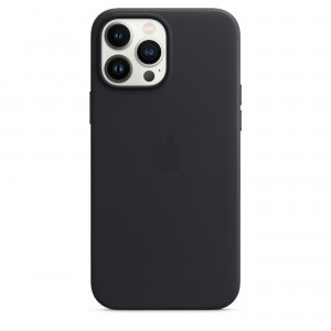 iPhone 13 Pro Max bőrtok éjfekete (MM1R3ZM/A) Apple gyári MagSafe-rögzítésű