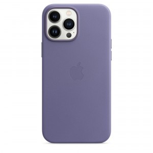 iPhone 13 Pro Max bőrtok akáclila (MM1P3ZM/A) Apple gyári MagSafe-rögzítésű