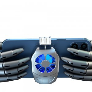 XO vezeték nélküli telefon hűtőventillátor ezüst (L02B) akkumulátorral