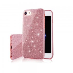 iPhone Pro 13 6.1'' Shining flitteres tok pink