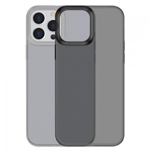 iPhone 13 Pro Max Baseus Simple Series Gel TPU tok fekete (ARAJ000501)