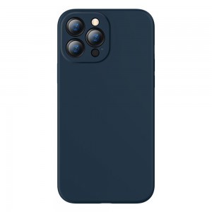 iPhone 13 Pro Max Baseus Liquid Gel rugalmas tok kék (ARYT000803)