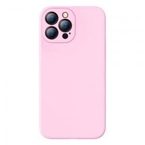 iPhone 13 Pro Max Baseus Liquid Gel rugalmas tok rózsaszín (ARYT001104)