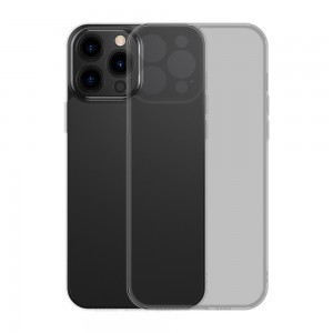 iPhone 13 Pro Baseus Frosted Glass tok fekete (ARWS000401)