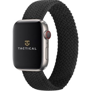 Apple Watch 1/2/3/4/5/6/7/SE 38/40/41mm Tactical 754s kötött óraszíj M-es méret fekete