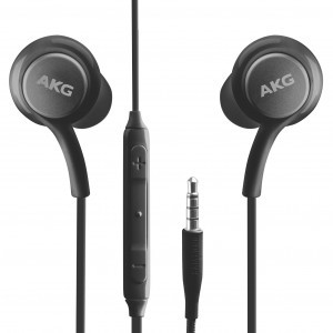 Samsung Stereo HF AKG fülhallgató 3,5mm jack fekete