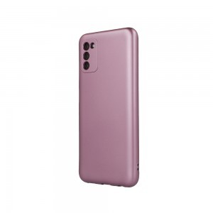 Samsung Galaxy A03S Metallic tok rózsaszín