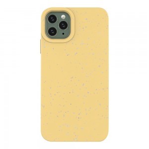 iPhone 11 Szilikon eco shell citromsárga