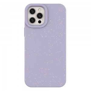 iPhone 12 Szilikon eco shell lila