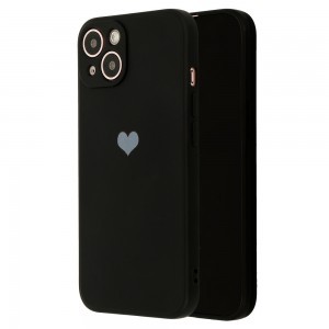 iPhone 11 Pro Vennus szilikon tok szív mintával fekete