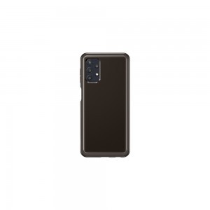 Samsung Galaxy A22 5G Samsung Soft Clear gyári szilikon tok fekete (EF-QA226TBEGEU)