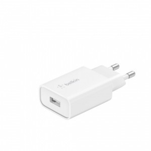 Belkin Boost Charge USB-A hálózati töltő adapter 18W QC3.0 fehér (WCA001vfWH)