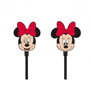 Disney Minnie Vezetékes Fülhallgató Gyerekeknek Piros 3.5mm jack