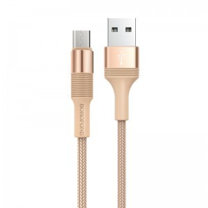 Borofone BX21 Outstanding USB - Micro USB 1.4A 1m arany