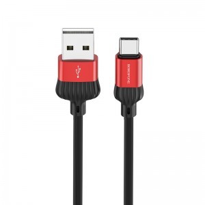 Borofone BX28 Dignity USB - USB Type-C 2.4A 1m piros