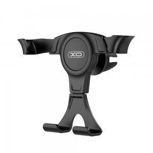 XO C80 gravitációs autós telefontartó szellőzőrácshoz fekete
