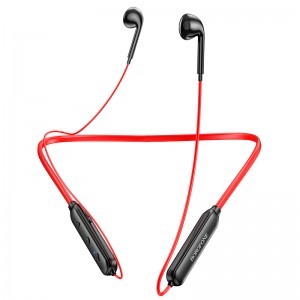 Borofone BE52 Sport vezeték nélküli bluetooth fülhallgató piros