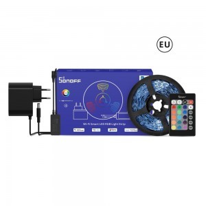Sonoff L2 - 5 m Lite RGB LED szalag 300 lm eWeLink + távirányító + tápegység
