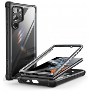 Samsung Galaxy S22 Ultra Supcase IBLSN Ares tok ütésálló fekete