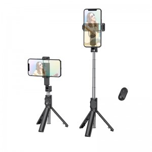 Borofone Magic Mirror BY7 Selfie bot és tripod bluetooth távirányítóval fekete