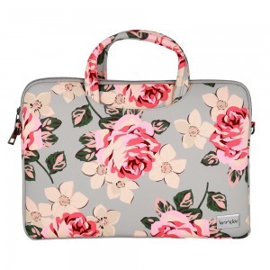 Wonder Briefcase laptop táska 15-16'' szürke rózsás