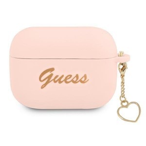 Guess Silicone Charm GUAPLSCHSP AirPods Pro tok pink