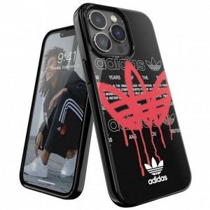 iPhone 13 / 13 Pro Adidas Originals tok Summer Graffiti Fekete/ Piros