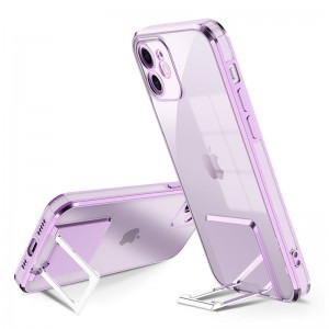 iPhone 13 Pro Max Tel Protect Kickstand Luxury tok támasztékkal lila