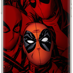 Samsung S22 Ultra Marvel Deadpool tok piros