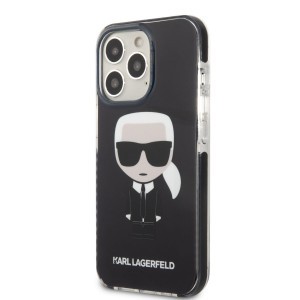 iPhone 13 Pro Max Karl Lagerfeld TPE Body Ikonik tok fekete (KLHCP13XTPEIKK)