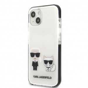 iPhone 13 Karl Lagerfeld TPE tok fehér (KLHCP13MTPEKCW)