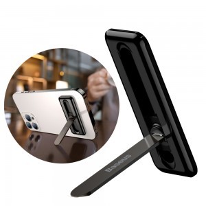 Baseus Hátlapi öntapadós telefon támasztó, tartó fekete (LUXZ000001)