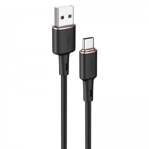 Acefast C2-04 USB - USB Type C kábel 1,2m 3A fekete