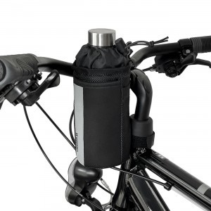 Wozinsky kerékpáros - rolleres termál vizespalack / palacktáska fekete (WBB29BK)