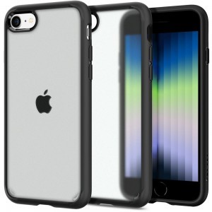 iPhone 7/8/SE 2020/SE 2022 Spigen Ultra Hybrid tok frost fekete